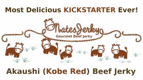 Akaushi (aka Kobe Red) Beef Jerky OMG tasty! project video clip thumbnail
